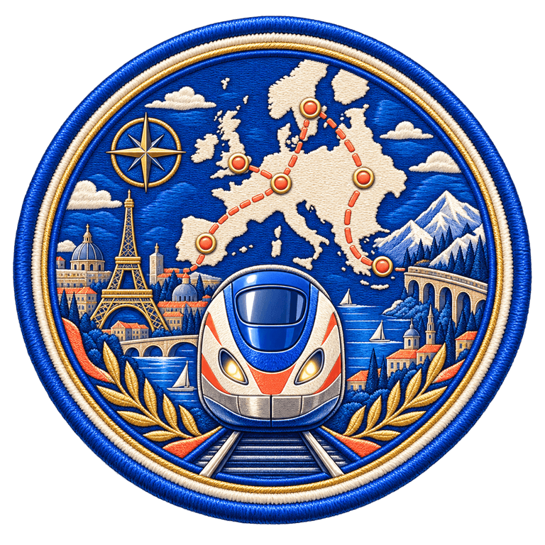 Europa-hopper badge